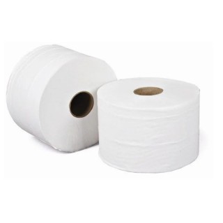 Northwood Hygiene Toilet Roll 24 Rolls, 4320 Sheets per Roll, 180m Roll Length, Single Ply, White, JT1180