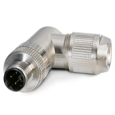 Phoenix Contact Circular Connector, 4 Contacts, Cable Mount, M12 Size, Plug Male, IP67 Rated, SACC Series 1554539