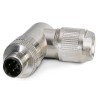 Phoenix Contact Circular Connector, 4 Contacts, Cable Mount, M12 Size, Plug Male, IP67 Rated, SACC Series 1554539