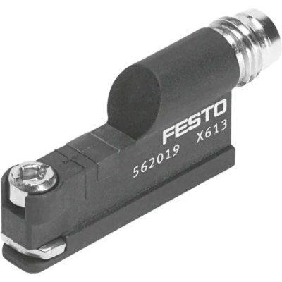 Festo Pneumatic Position Detector SMT-8-SL-PS-LED-24-B, IP65 IP68 Rated, 30V DC, LED Indicator