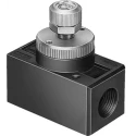 Festo GR Series Flow Controller Flow Valve Zinc Die Cast Aluminium Body GR-3/8-B