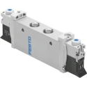 Festo Pneumatic Solenoid Valve, Pilot Actuation, G 1/8 Port Size, Aluminium Alloy Body, 24V DC, 8 VUVG-L14-T32C-AT-G18-1P3