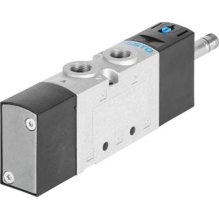 Festo Pilot G Solenoid Valve Pneumatic 5/2 Monostable Manifold Mount Die Cast Aluminium Body VUVS-L25-M52-AD-G14-F8