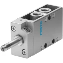 Festo Pneumatic Solenoid Valve Pilot G 1/2in 5/2 Monostable 3700 L/min Max Flow 8 bar Max Pressure Model MFH-5-1/2