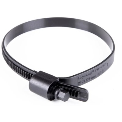 Ezyclamp Nylon Hex Screw Hose Clamp, 12.7 mm Width, 25 mm to 75 mm ID EZYHEX/005