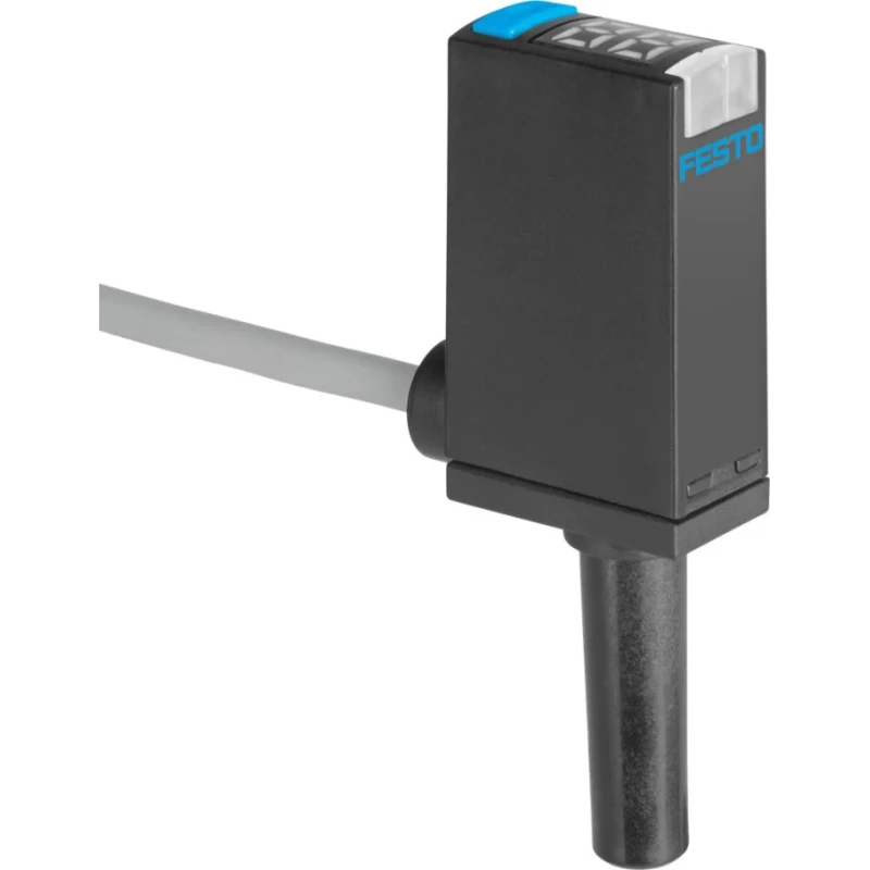 Festo Pneumatic Pressure Sensor, IP40 Rating, 10 Bar Maximum Pressure, 30V DC, 0-50°C Operating Temperature 