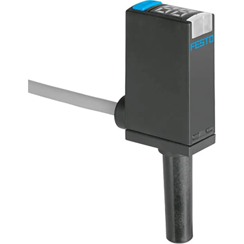 Festo Pressure Sensor with Protection, Relative Pressure, Differential, Vacuum, 30V DC, 0 bar Max Pressure, 50°C Max IP40
