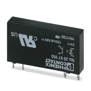Phoenix Contact OPT Series Solid State Relay Through Hole Mount 4-6V Control 28mm Height 15mm Width 2967992