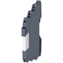 Siemens SIRIUS 3RQ3 Output Coupler with Plug-In Series Relay, Snap-On, 24V ac/dc Coil 3RQ3118-2AB00