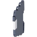 Siemens SIRIUS 3RQ3 Output Coupler with Plug-In Series Relay, Snap-On Mount, 115V AC/DC Coil 3RQ3118-1AE00