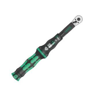 Wera Click-Torque A 5 Click Torque Wrench, 2.5 To 25 Nm Torque Range, 1/4 in Square Drive, 290mm Overall Length 05075604001