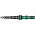 Wera Click Torque Wrench, 2.5 to 25 Nm Torque Range, 1/4 in Hex Drive, 290mm Overall Length, Click-Torque A 6 05075605001