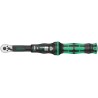 Wera Click Torque Wrench, 2.5 to 25 Nm Torque Range, 1/4 in Hex Drive, 290mm Overall Length, Click-Torque A 6 05075605001