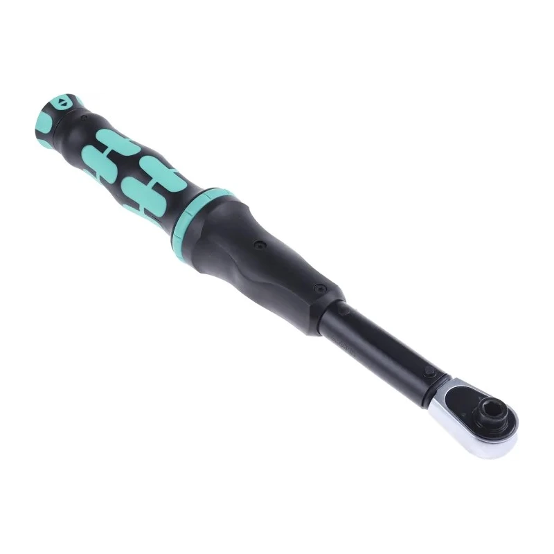 Wera Click Torque Wrench, 2.5 to 25 Nm Torque Range, 1/4 in Hex Drive, 290mm Overall Length, Click-Torque A 6 05075605001