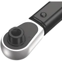 Wera Click Torque Wrench, 2.5 to 25 Nm Torque Range, 1/4 in Hex Drive, 290mm Overall Length, Click-Torque A 6 05075605001