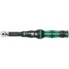 Wera Click Torque Wrench, Reversible Ratchet, 3/8 in Drive, Square Drive, 10 to 50 Nm Torque, 360mm Overall 05075610001