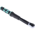 Wera Click Torque Wrench, Reversible Ratchet, 3/8 in Drive, Square Drive, 10 to 50 Nm Torque, 360mm Overall 05075610001