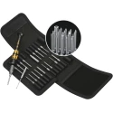 Wera 21-Piece ESD Safe Screwdriver Set Precision Kraftform Kompakt Micro Handle DIN EN 61340-5-1 05135973001