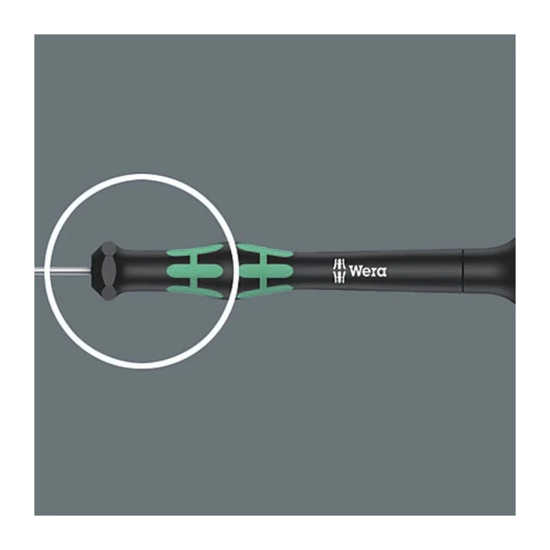 Wera Precision Screwdriver, PH00 Tip, 40 mm Blade, 137mm Overall PH00