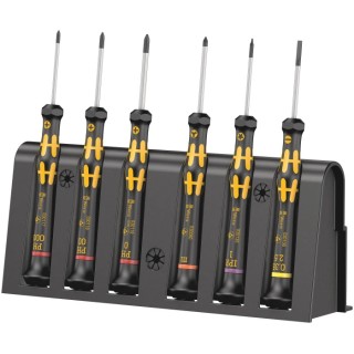 Wera Precision Screwdriver Set Microstix Phillips Slotted Torx Plus, 9-Piece ESD Safe 05030180001