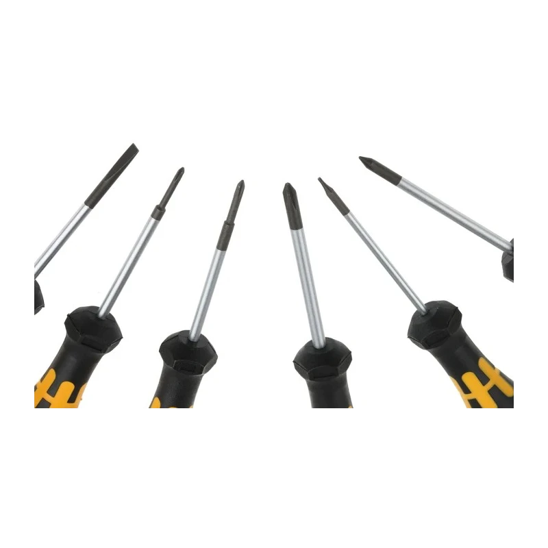 Wera Precision Screwdriver Set Microstix Phillips Slotted Torx Plus, 9-Piece ESD Safe 05030180001