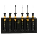 Wera Precision Screwdriver Set Microstix Phillips Slotted Torx Plus, 9-Piece ESD Safe 05030180001