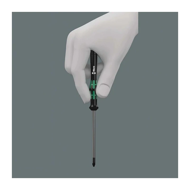 Wera Precision Screwdriver Set Hex-Plus Phillips Slotted Torx Torx Plus, 12-Piece, Czech Republic 05073677001
