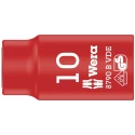 Wera 3/8 in Drive 10 mm 6 Point Hex Insulated Socket VDE 1000V Approved, 46mm Overall Length 05004954001
