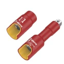 Wera Insulated 3/8 in Drive 18 mm 6 Point Hex Socket VDE 1000V Approved 46mm Overall Length 05003669001