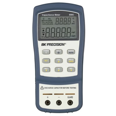 BK Precision Handheld Capacitance Meter 50 mF with LCD Display USB Interface BK890C