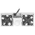 RS PRO 2 Fan Fan Module, 1 U, 240V, 115 CFM Air Flow, 3100 RPM, Noise Level 49dB 802-0311