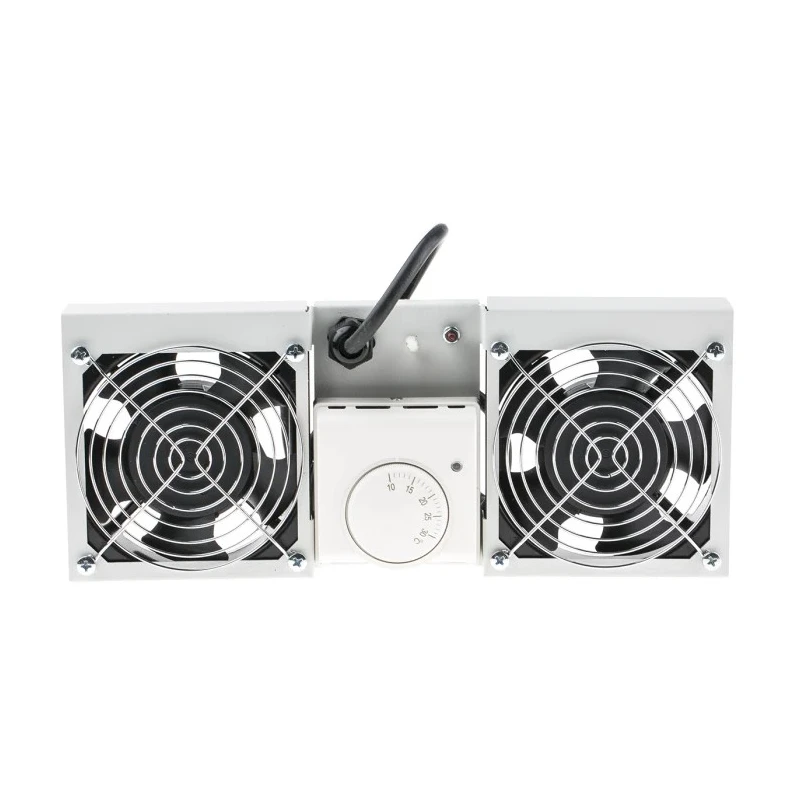 RS PRO 2 Fan Fan Module, 1 U, 240V, 115 CFM Air Flow, 3100 RPM, Noise Level 49dB 802-0311