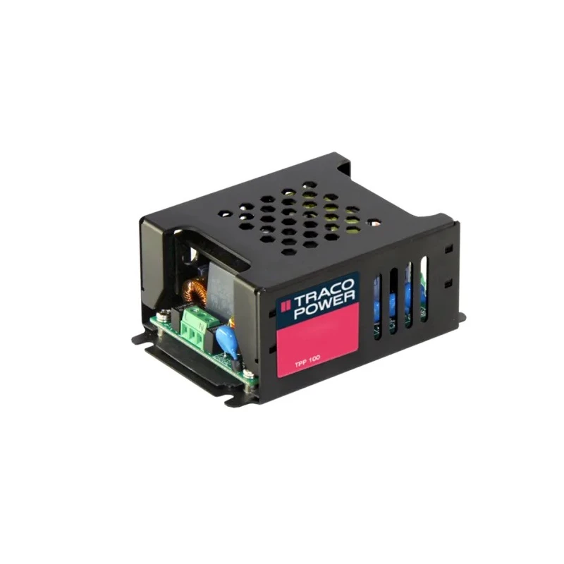 TRACOPOWER Switching Power Supply 48V Output 100W Power Chassis Mount TPP 100-148