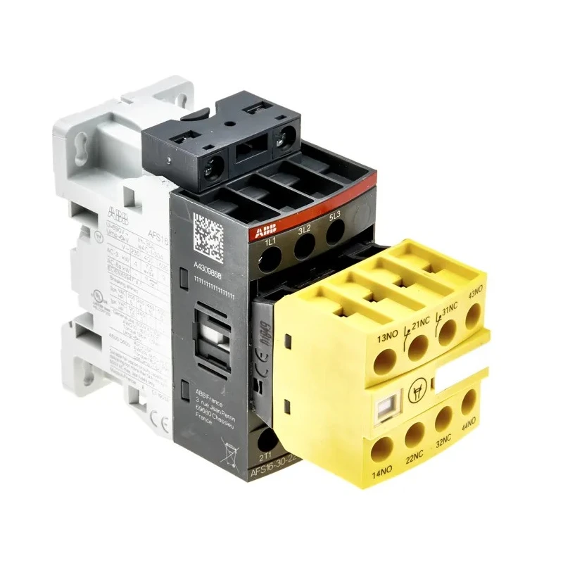 ABB Jokab AFS Contactor 3-Pole 30A 9kW Coil Voltage 100/250V ac/dc Control Voltage 24V Model 1SBL177082R1322 AFS16-30-22-13