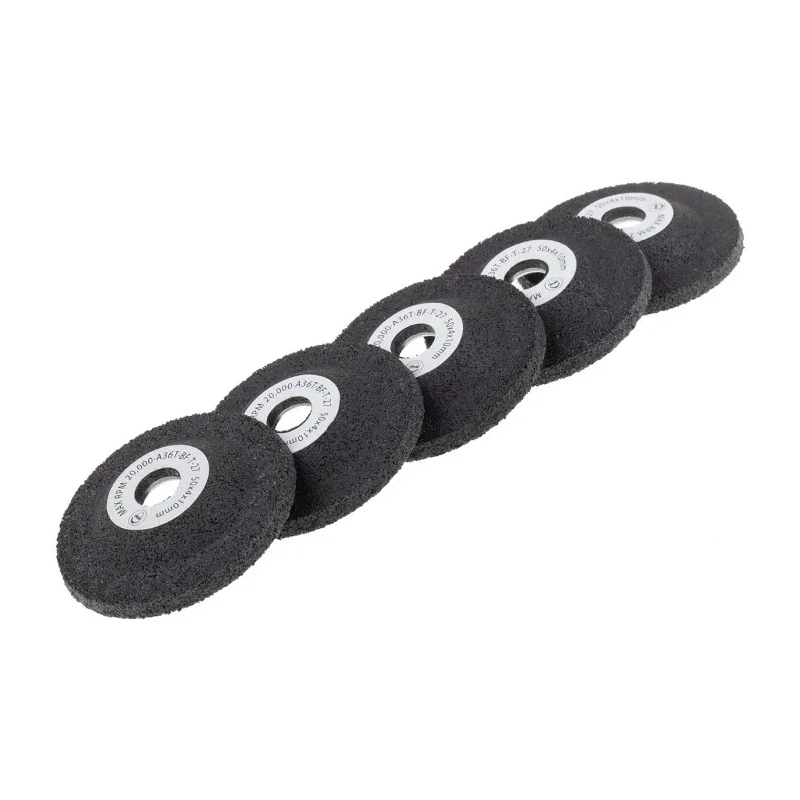 RS PRO APA Depressed Centre Metal Abrasive Grinding Wheel 50 mm Diameter 4 mm Thickness 10 mm Bore 20000 rpm 5 Per 175-3257