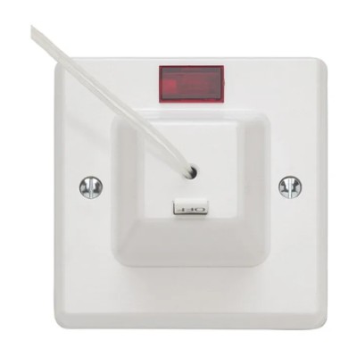 Contactum White Ceiling Switch, 50 A 2 Way CAC1766