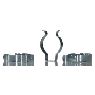 RS PRO 32 mm Steel Spring Clip 42.1 mm Height x 4 mm Fixing Hole Diameter 175-3584