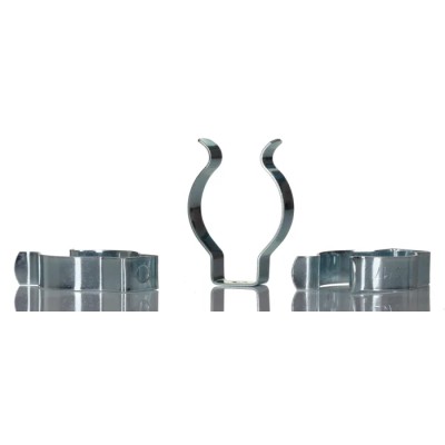 RS PRO 32 mm Steel Spring Clip 42.1 mm Height x 4 mm Fixing Hole Diameter 175-3584
