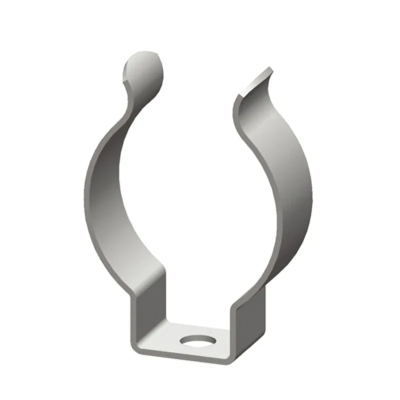 RS PRO 38 mm Steel Spring Clip 47.6 mm Overall Height, 4 mm Fixing Hole Diameter 175-3585
