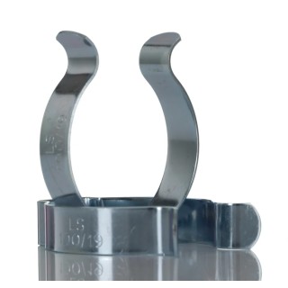 RS PRO 50 mm Steel Spring Clip 61.1 mm Height 4 mm Fixing Hole Diameter 175-3586
