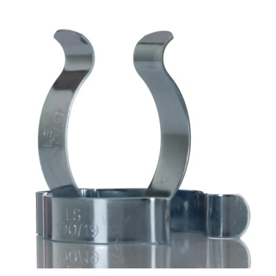 RS PRO 50 mm Steel Spring Clip 61.1 mm Height 4 mm Fixing Hole Diameter 175-3586