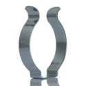 RS PRO 50 mm Steel Spring Clip 61.1 mm Height 4 mm Fixing Hole Diameter 175-3586