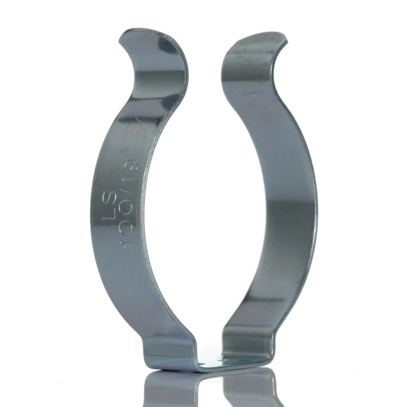 RS PRO 50 mm Steel Spring Clip 61.1 mm Height 4 mm Fixing Hole Diameter 175-3586