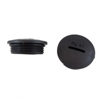 Alpha Wire Cable Gland Plug M12 Thread Plastic Black 15 mm Diameter HPM12 BK080