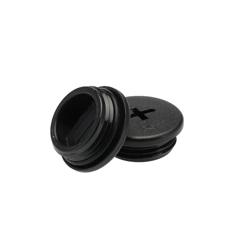 Alpha Wire Cable Gland Plug Plastic Black 22mm Diameter Threaded PG11 