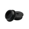 Alpha Wire Cable Gland Plug Plastic Black 22mm Diameter Threaded PG11