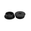 Alpha Wire Cable Gland Plug Plastic Black 22mm Diameter Threaded PG11 
