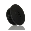 Alpha Wire Cable Gland Plug, M25 Thread, Plastic, 30 mm Diameter, IP68, IP66 Rated, UL Approved HPM25 BK080