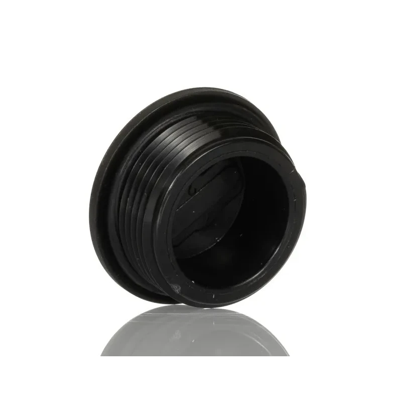 Alpha Wire Cable Gland Plug, M25 Thread, Plastic, 30 mm Diameter, IP68, IP66 Rated, UL Approved HPM25 BK080