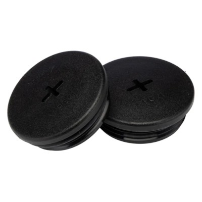 Alpha Wire Plastic Cable Gland Plug, PG21 Thread, 33 mm Diameter, Black, IP68 IP66, -20°C to 150°C 